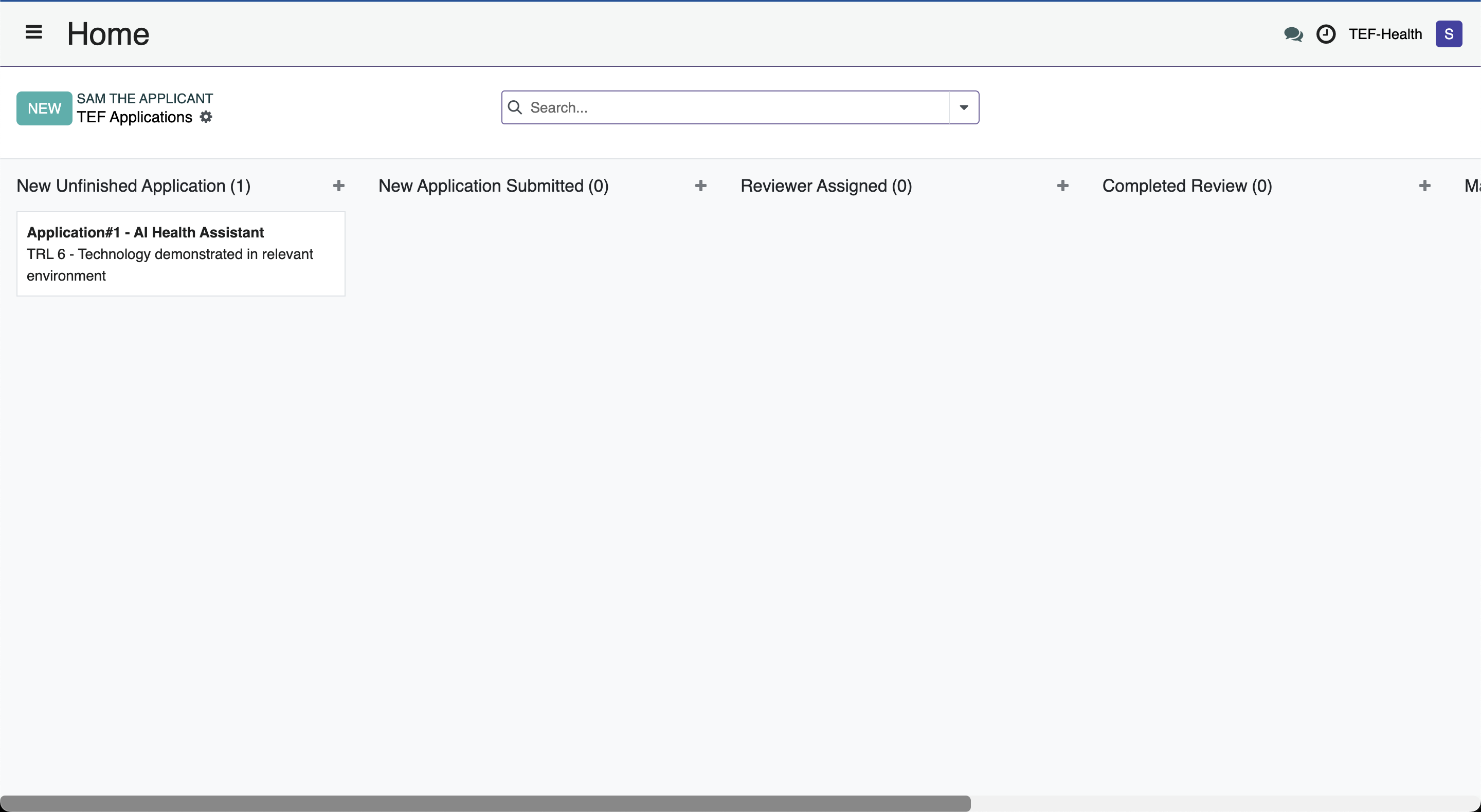 Application Creation Step 2